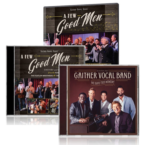 Gaither Vocal Band, The Gatlin Brothers & The Oak Ridge Boys: A Few Good Men DVD & CD w/ Gaither Vocal Band: We Have This Moment CD