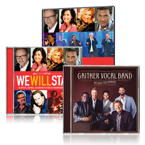 CCM United DVD & 2 CDs w/ Gaither Vocal Band: We Have This Moment CD