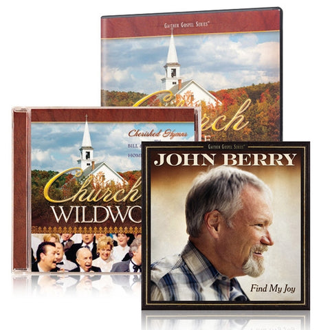 Church In The Wildwood DVD & CD w/ John Berry: Find My Joy CD