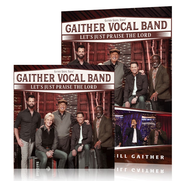 Gaither Vocal Band: Let's Just Praise The Lord DVD u0026 CD