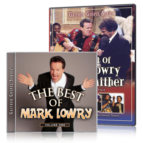 The Best Of Mark Lowry & Bill Gaither Vol. 1 DVD w/ The Best Of Mark Lowry Vol. 1 CD