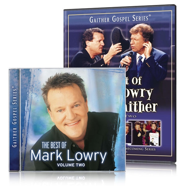 The Best Of Mark Lowry & Bill Gaither Vol. 2 DVD w/ The Best Of Mark L