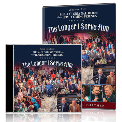 The Longer I Serve Him DVD & CD