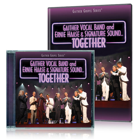 Gaither Vocal Band And Ernie Haase & Signature Sound: Together DVD & CD