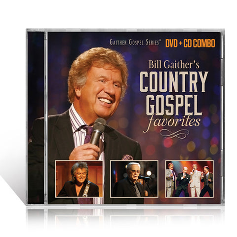Bill Gaither's Country Gospel Favorites DVD & CD