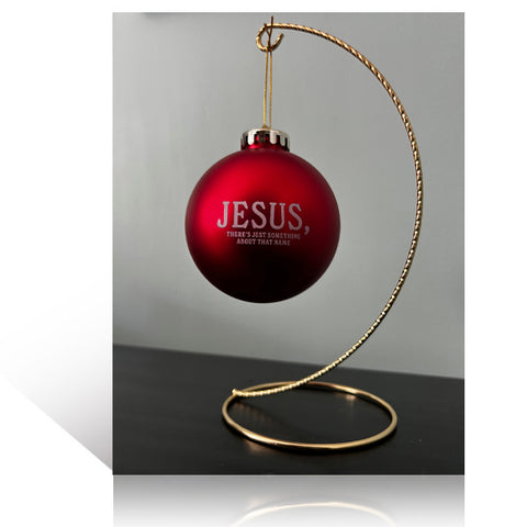 Lyric Christmas Ornament