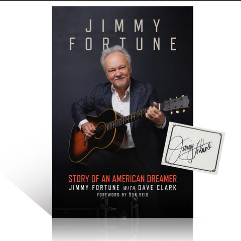 Story Of An American Dreamer Book by Jimmy Fortune w/ Autographed Bookplate