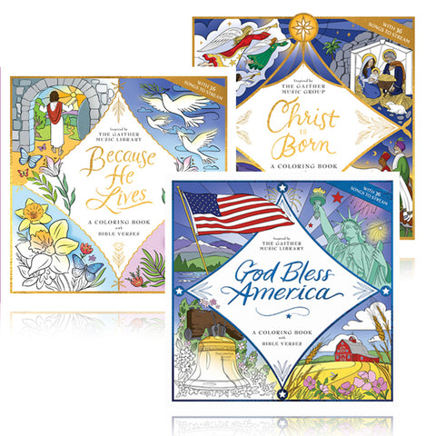 Gaither Lyrics Coloring Book Collection