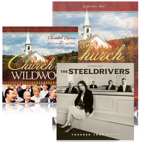 Church In The Wildwood DVD & CD w/ The SteelDrivers: Tougher Than Nails CD