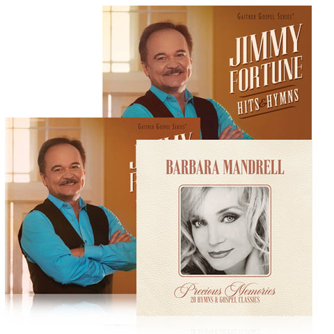 Jimmy Fortune: Hits & Hymns DVD & CD w/ Barbara Mandrell - Precious Memories: 20 Hymns and Gospel Classics CD