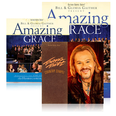 Amazing Grace DVD & CD w/ Travis Tritt: Country Chapel CD