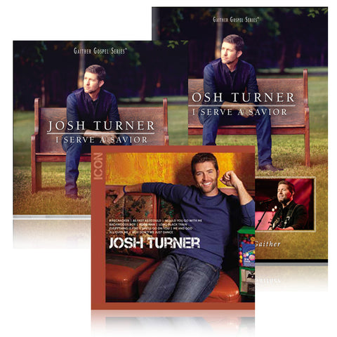 Josh Turner: I Serve A Savior DVD & CD w/ Icon CD