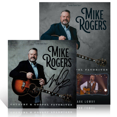 Mike Rogers: Country & Gospel Favorites DVD & CD w/ Autographed CD Cover