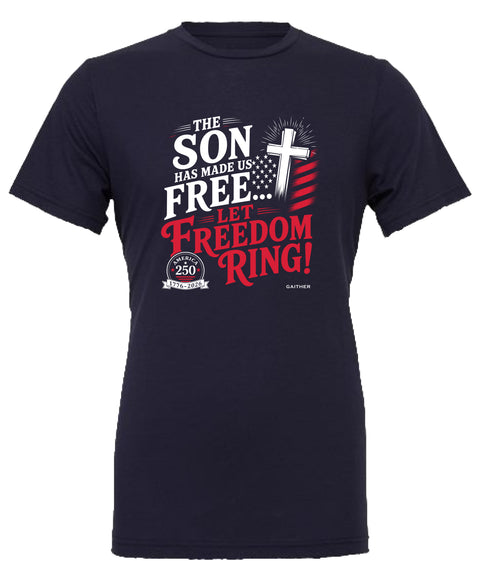 Let Freedom Ring: 250th T-shirt