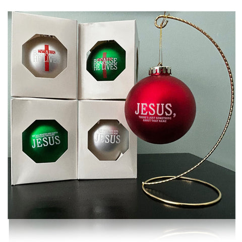 Lyric Christmas Ornament