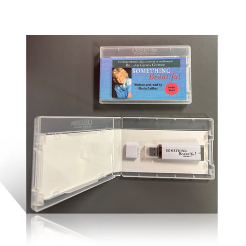 Something Beautiful by Gloria Gaither Audiobook USB