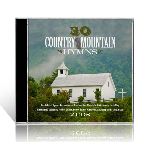 30 Country Mountain Hymns 2 CDs