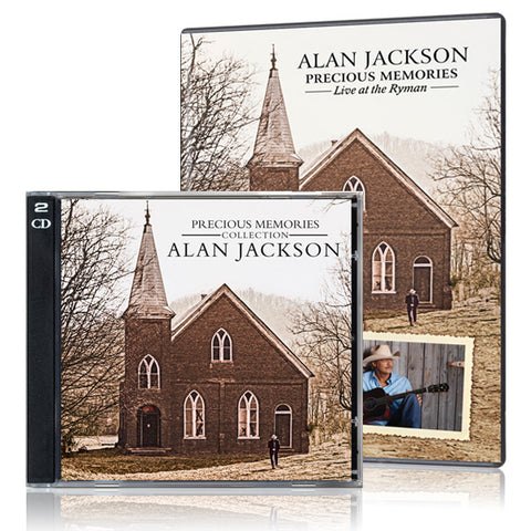 Alan Jackson: Precious Memories DVD CDs – Gaither Online Store