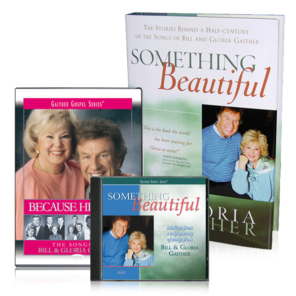 Because He Lives DVD, Something Beautiful 2 CDs & Something Beautiful Book