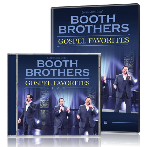 Booth Brothers: Gospel Favorites Live DVD & CD