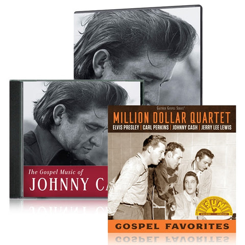 The Gospel Music Of Johnny Cash DVD & 2 CDs w/ Million Dollar Quartet: Gospel Favorites CD