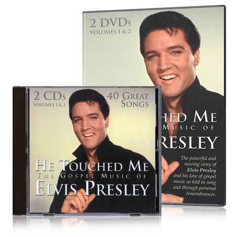 He Touched Me: The Gospel Music of Elvis Presley 2 DVDs & 2 CDs
