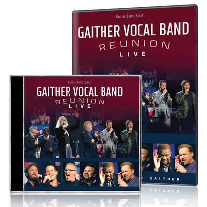 Gaither Vocal Band: Reunion Live DVD & CD – Gaither Online Store