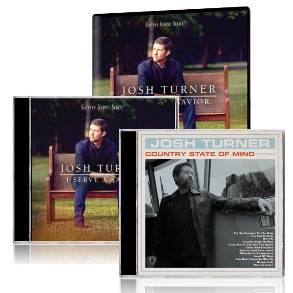 Josh Turner: I Serve A Savior DVD & CD w/ Josh Turner: Country