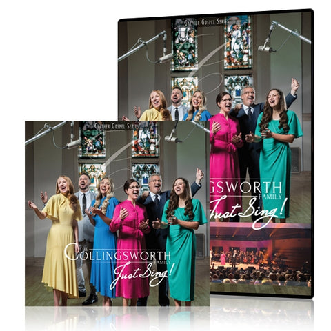 The Collingsworth Family: Just Sing! DVD & CD