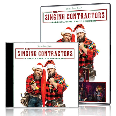 The Singing Contractors: Building A Christmas To Remember DVD & CD